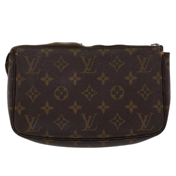 LOUIS VUITTON Monogram Pochette Accessoires Pouch M51980 LV Auth ar9825 - Picture 2 of 16